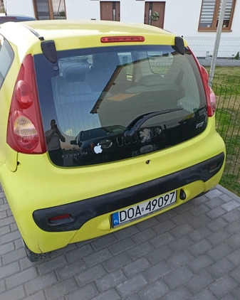 Peugeot 107 cena 5500 przebieg: 114026, rok produkcji 2007 z Halinów małe 106